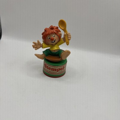 Pumuckl Stempel Figur von Bully Bullyland Kochlöffel  Sehr Gut Rar Vintage