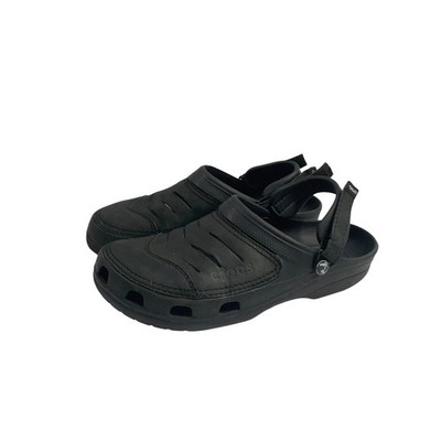 Crocs Men\'s Yukon Vista II Black Clogs Sandals Size 11 comfort rubber leather‎ Crocs Men main image 3