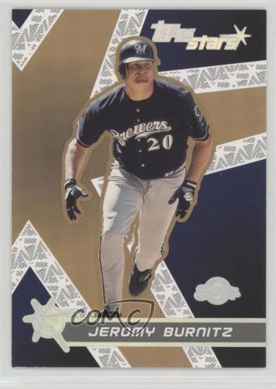 2001 Topps Stars Jeromy Burnitz #12 0t2