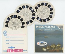 Inside Passage to Alaska 1960's View-Master Reels A-020 with Copy Front Envelope