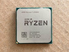 AMD Ryzen 2nd Gen 7 2700X YD270XBGM88AF 4.3 GHz Eight Core AM4 CPU Processor
