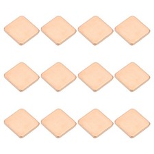12 Pcs Heatsink Copper Pad Shim IC Chipset GPU Thermal Heatsink 15x15x1.8mm 