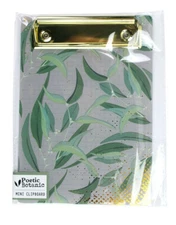 Mini Board Clipboard Plastic 12x17cm Botanic - Megacrea DIY