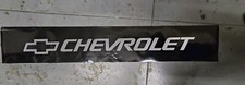 Chevrolet Windshield Tailgate Sticker Decal 60x9 White Lettering Blk Background Chevrolet Windshield Tailgate Sticker Decal 60x9 White Lettering Blk Background