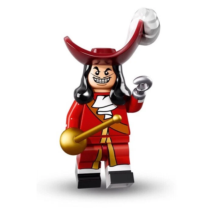 Minifiguras colecionáveis LEGO DISNEY série 1 71012 - Capitão Gancho (SELADO)