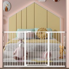Extra Tall Baby Gate Stand 38" Tall - 68.11"-70.87" Wide Extra Long Large Wal...
