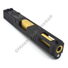 HGW Complete Upper for Glock 17 LTD RMR Black Slide Flush Tin Barrel Sights