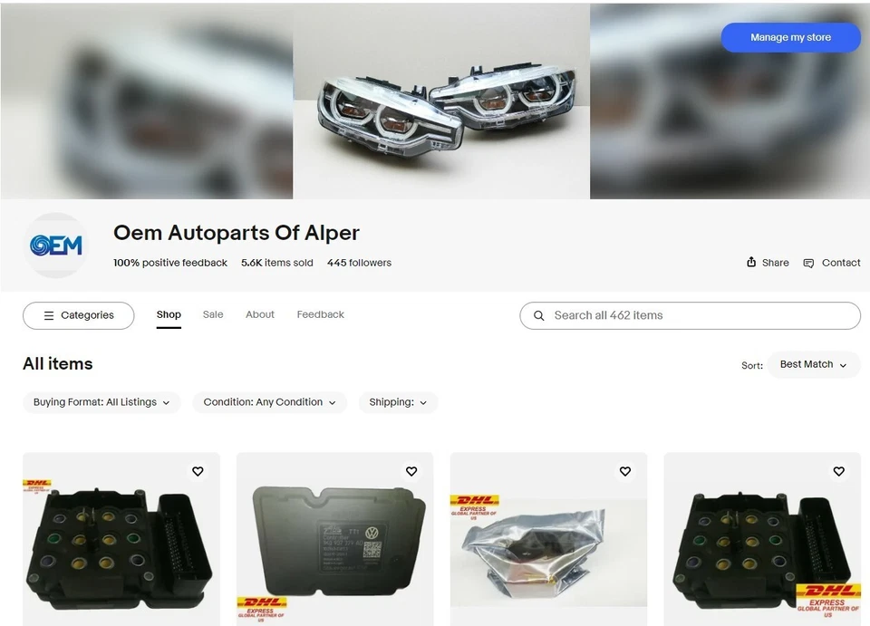 Lámpara indicadora de señal de giro LED IZQUIERDA AUDI A6 A7 A8 S6 2018-2020 OEM NUEVA Foto 4 de 4