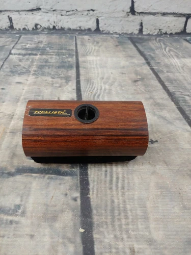 OLD Vintage 70s DISCWASHER Vinyl album Record Cleaning System BRUSH Wood Wooden