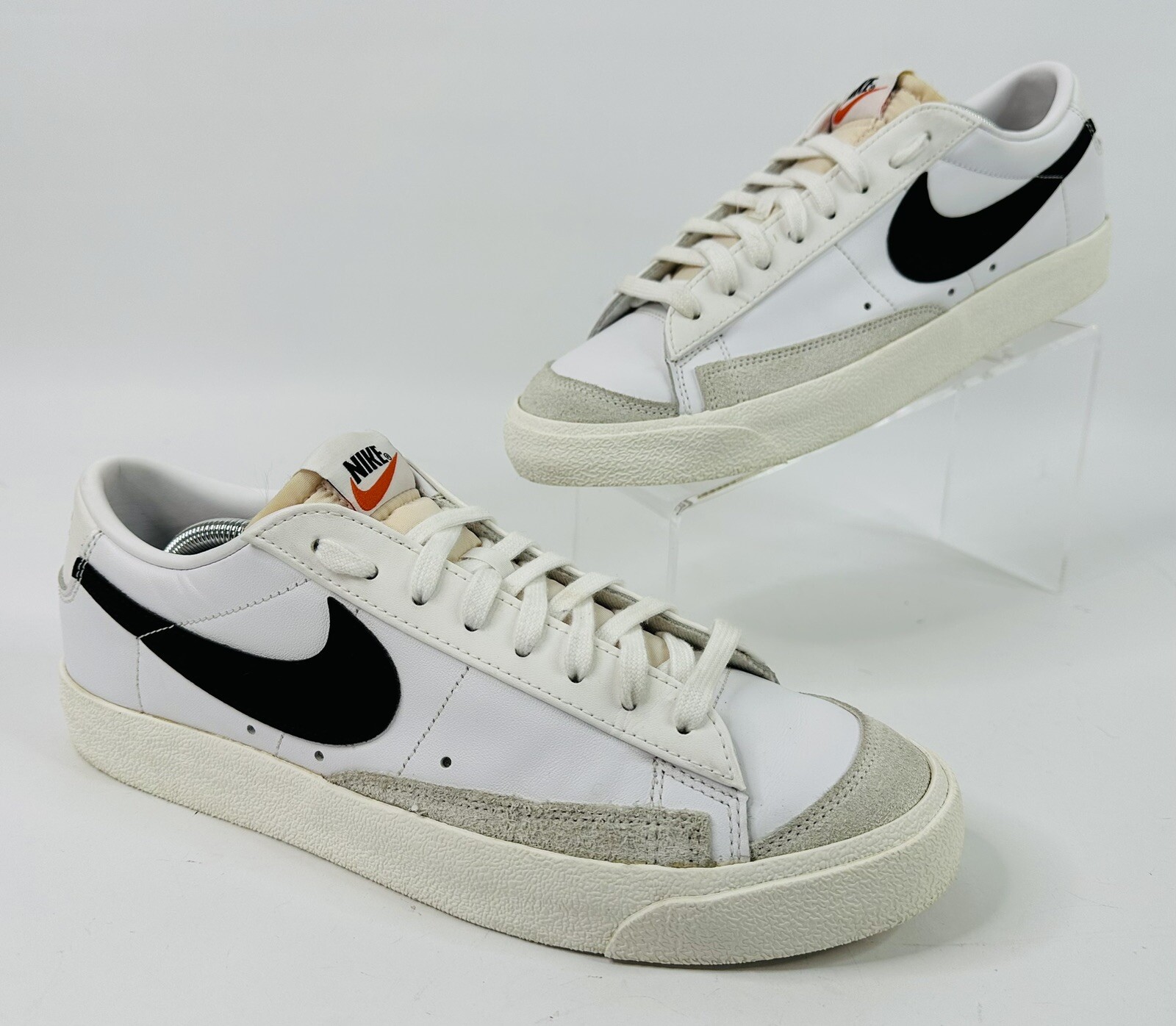 2021 Nike Blazer Low 77 Vintage White/Black Size 10.5 | eBay