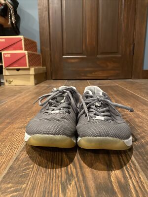 NO BULL Trainer Low Top Shoes Gray Gum Bottom Unisex Men's 7.5