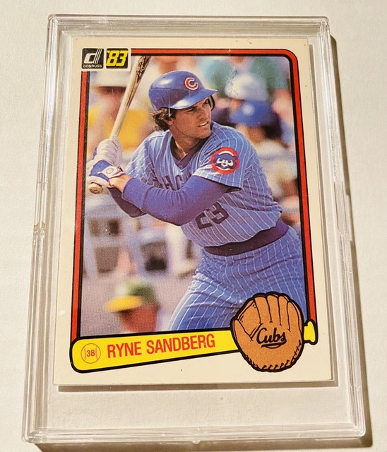 1983 Donruss Ryne Sandberg Chicago Cubs 277 Baseball Card for sale online eBay