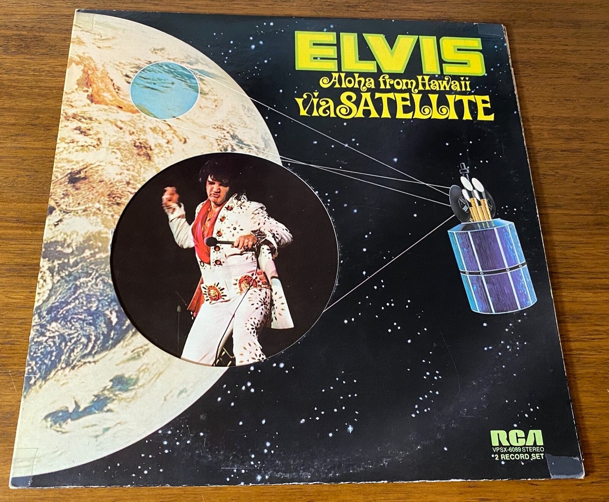 ELVIS ~ ALOHA FROM HAWAII VIA SATELLITE ~ 2 RECORD SET 12