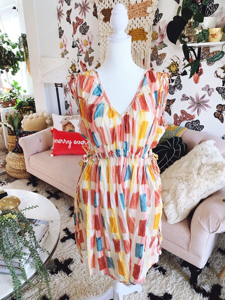 Painter's Palette Floral Sundress Painter's Palette Floral Sundress