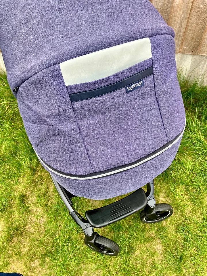 Peg-Perego Book 51 S Elite Newborn Baby Pram Pushchair Buggy Stroller Carry Cot - Image 4 of 4