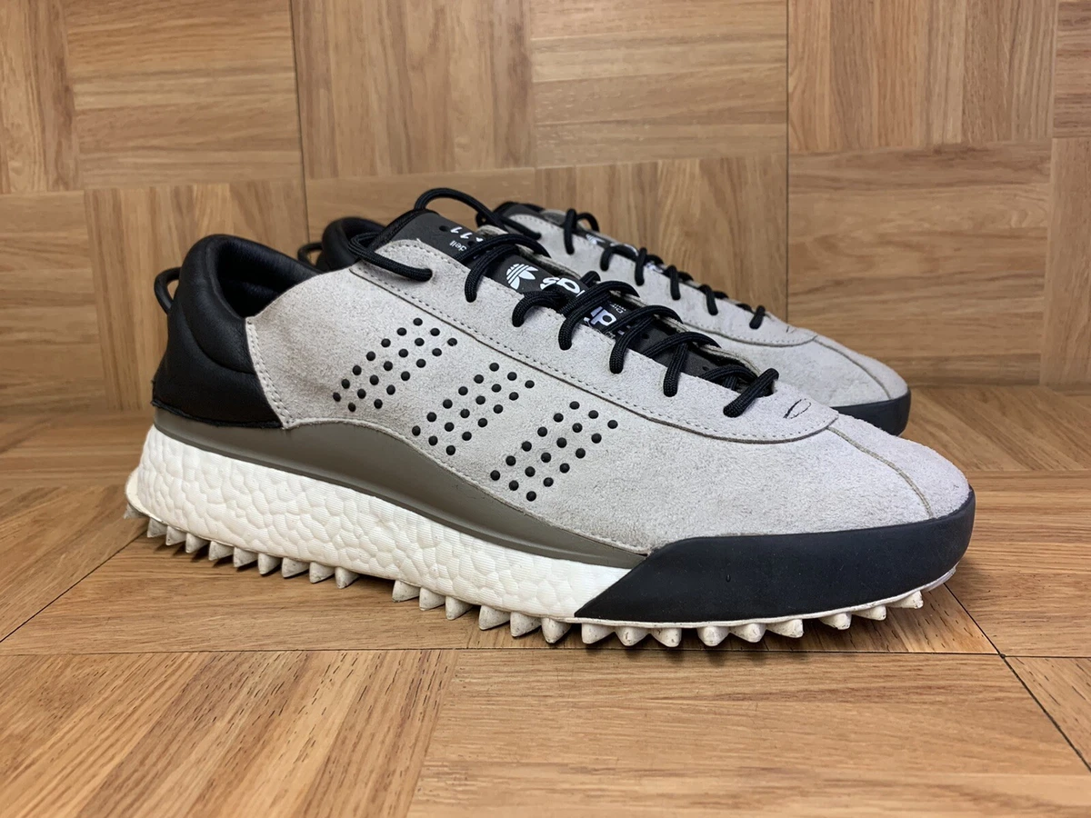 RARE Adidas Alexander Wang x AW Hike Low Men s Sz 12 Grey Black Suede AC6842