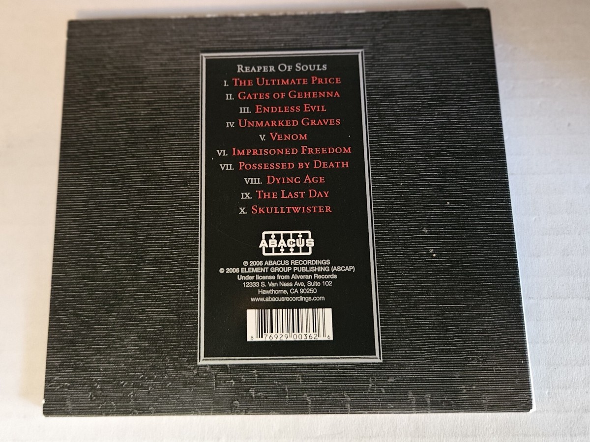 Purified In Blood CD Reaper Of Souls | eBay