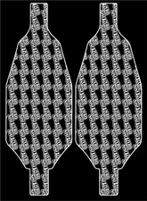 Nine2zero Designs Pre Cut Xray XB2 2024 Chassis Protector Skin Wrap 92zero