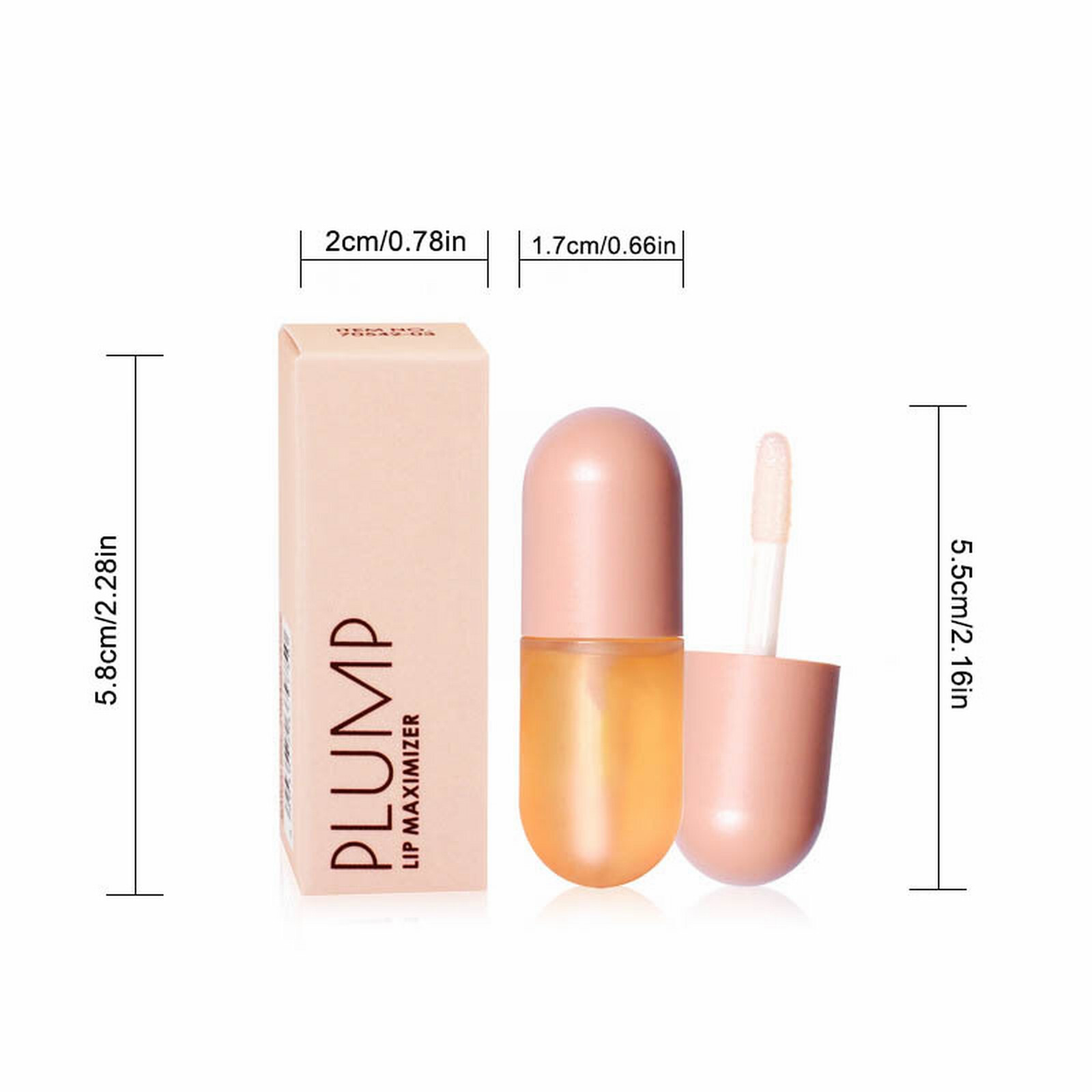 1X Lip Plumper Extreme Lip Gloss Maximizer Plump Volume Bigger Lips