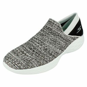 black sketchers trainers