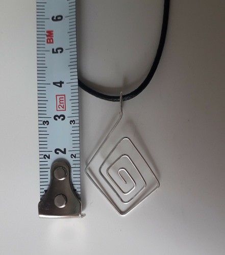 Set di gioielli Orecchini + Collana + Anello in rilievo - Argento - Foto 6 di 10