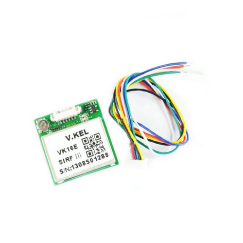 1PCS VK16E Module Gmouse GPS Module SIRF3 Chip w/Ceramic Antenna 9600bps NEW C9 - Afbeelding 1 van 1