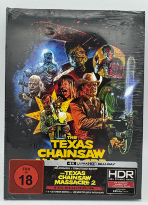 The Texas Chainsaw Massacre 2 (4K + Blu-ray) - Mediabook B (Limitiert)