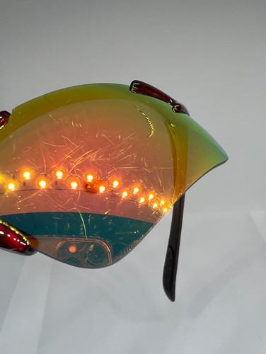 NYS City Truxton Street 3518 Sunglasses – Sporty Shield Style Mirror Lens - Picture 5 of 8