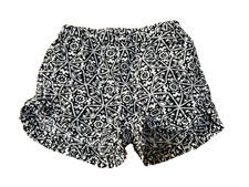NWOT Adorable Gap Girl's Shorts 100 cotton sz 4 years black white pockets 