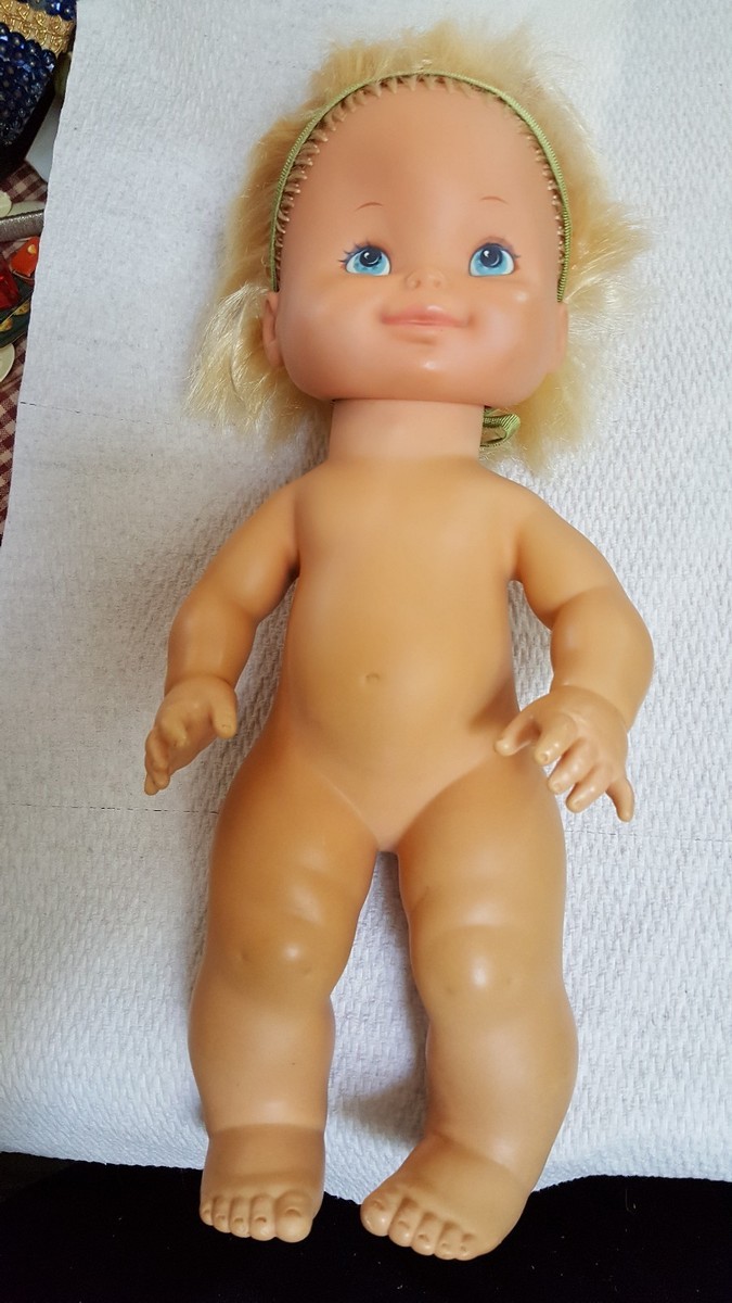 Vintage 1975 Mattel Soft Vinyl Body Baby Doll | eBay