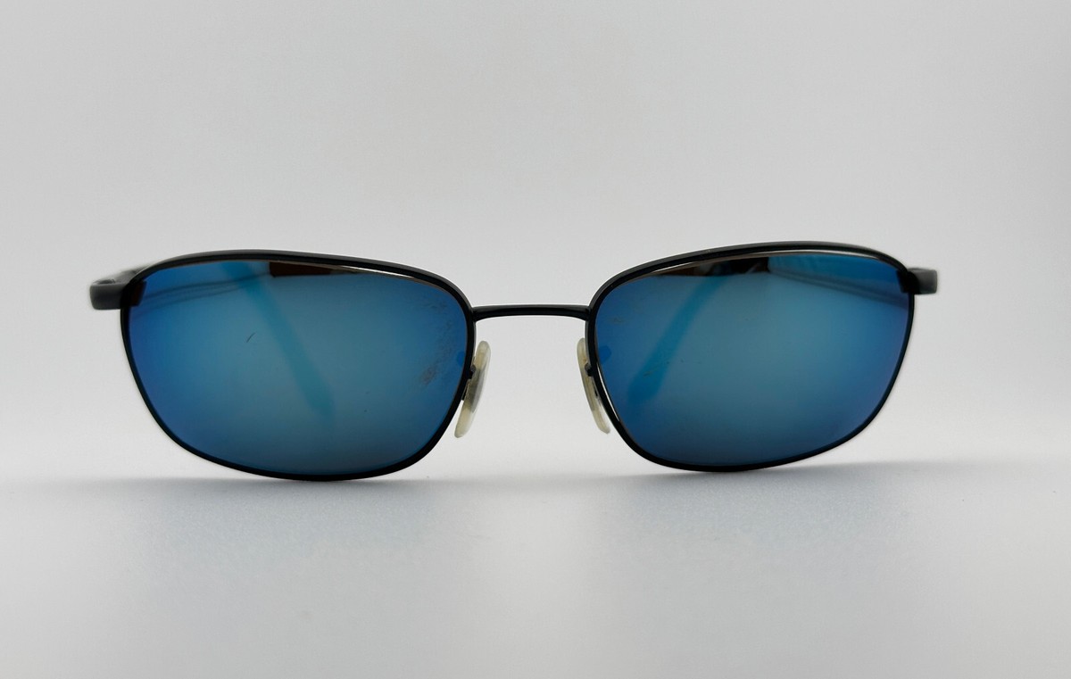 RAY BAN RB3301 601 BLACK SLIM LINE RECTANGULAR SUNGLASSES 56mm 