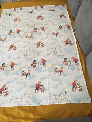 Drap Plat Vintage BIBIFOC Seabert – Personnage Mickey (État D’occasion)