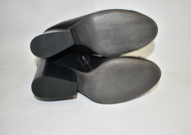 New! Tory Burch Grove Block Heel Bootie Black Size 10.5 MSRP $450 B | eBay