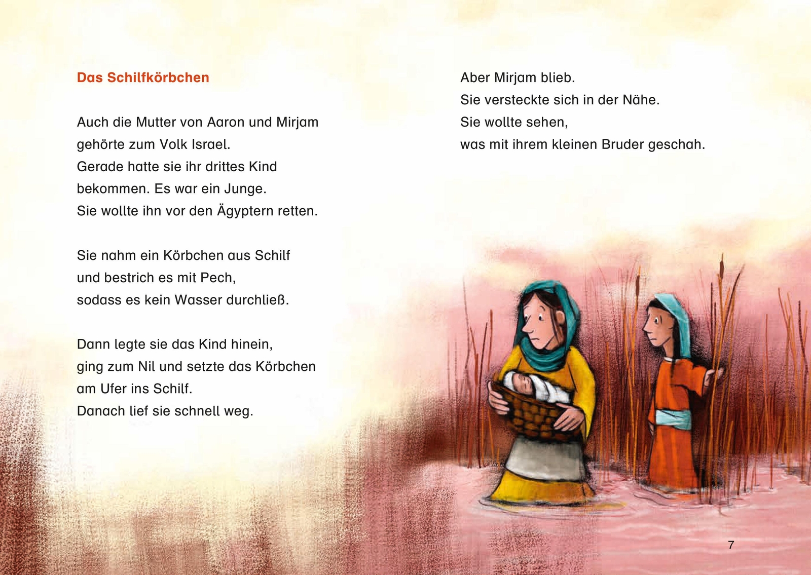 Thumbnail - Mose Und Der Pharao Reihe: Bibelgeschichten Für Erstleser Christiane