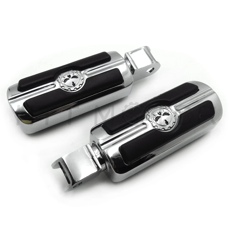 Escaleras de calavera personalizadas para Honda Stateline Shadow VLX VTX1300C VTX1800C VTX1800F Foto 3 de 4