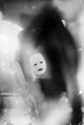 John Logie Baird's original television image of a moving face a- 1925 Old Photo