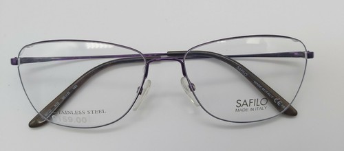 SAFILO SA 6023 eyeglasses glasses frame - K01 purple lightweight NEW + case - Picture 5 of 7