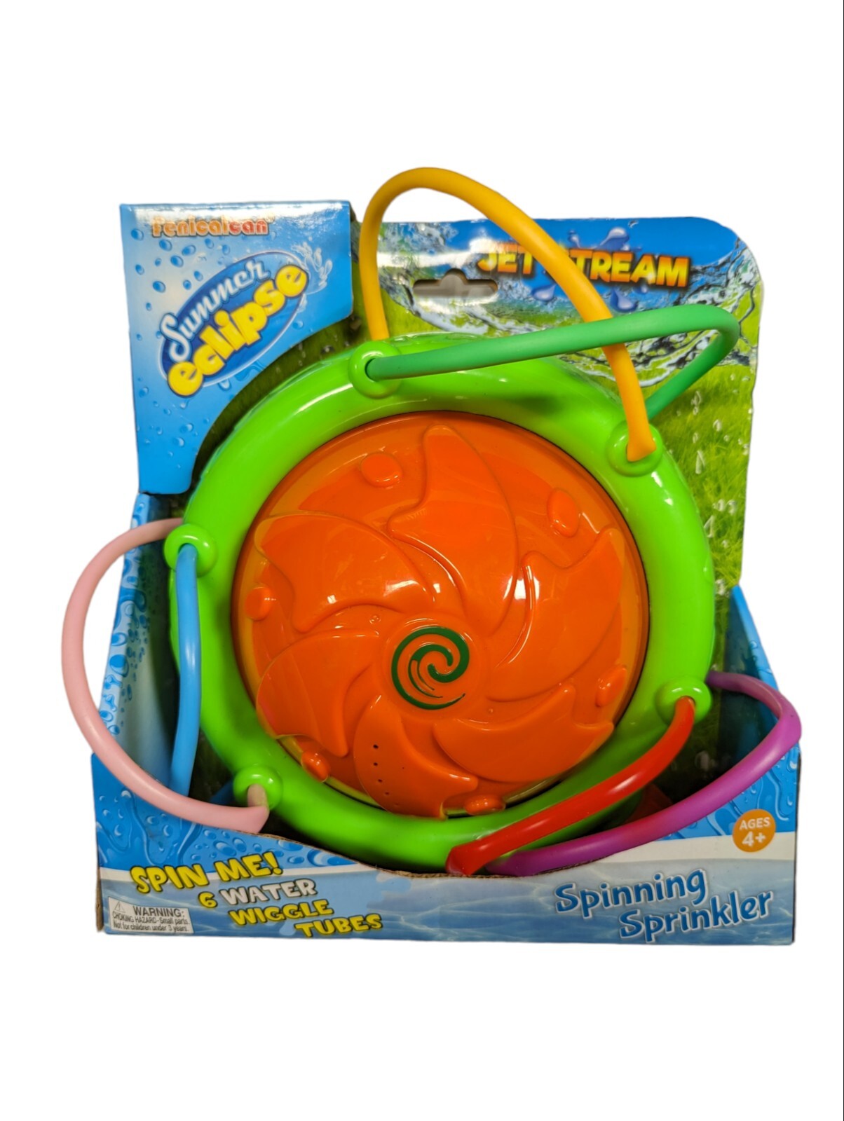 Summer Eclipse Kids Spinning Sprinkler Jet Stream Water Hose Toy eBay