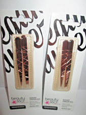 Lot 2 Beauty 360 Elegant Tweezer Duo Rose Gold Stainless Steel Tweezers  Pouch