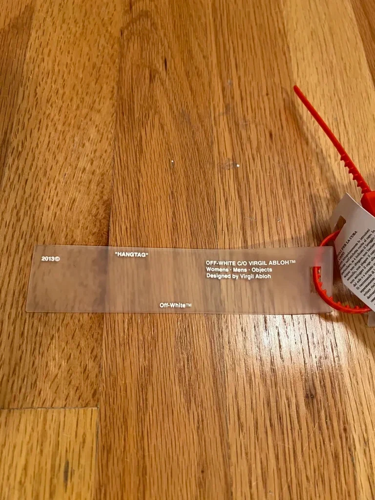 OFF WHITE Felpa con cappuccio Off White "Blue Collar" taglia S