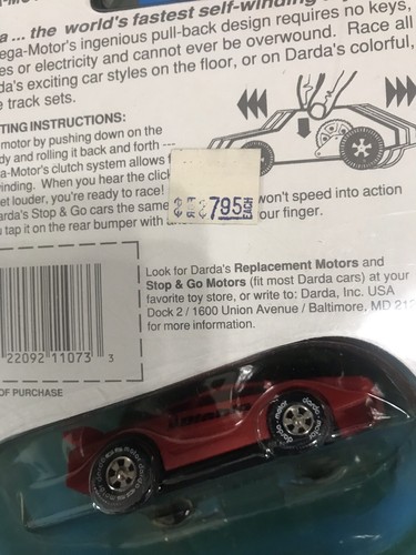 Brand new in box DARDA item NO. 11073 ultra speed RED LAMBORGHINI DIABLO RARE - Picture 3 of 9