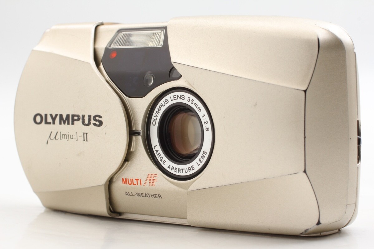 READ AS IS/ For Parts Olympus μ Mju ii 35mm Point & Shoot