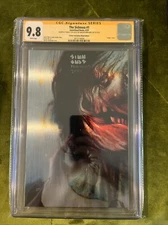 “The Sickness” #1 CGC 9.8 ECGCE NYCC 2023 Metal Variant Simmonds Signed + Remark
