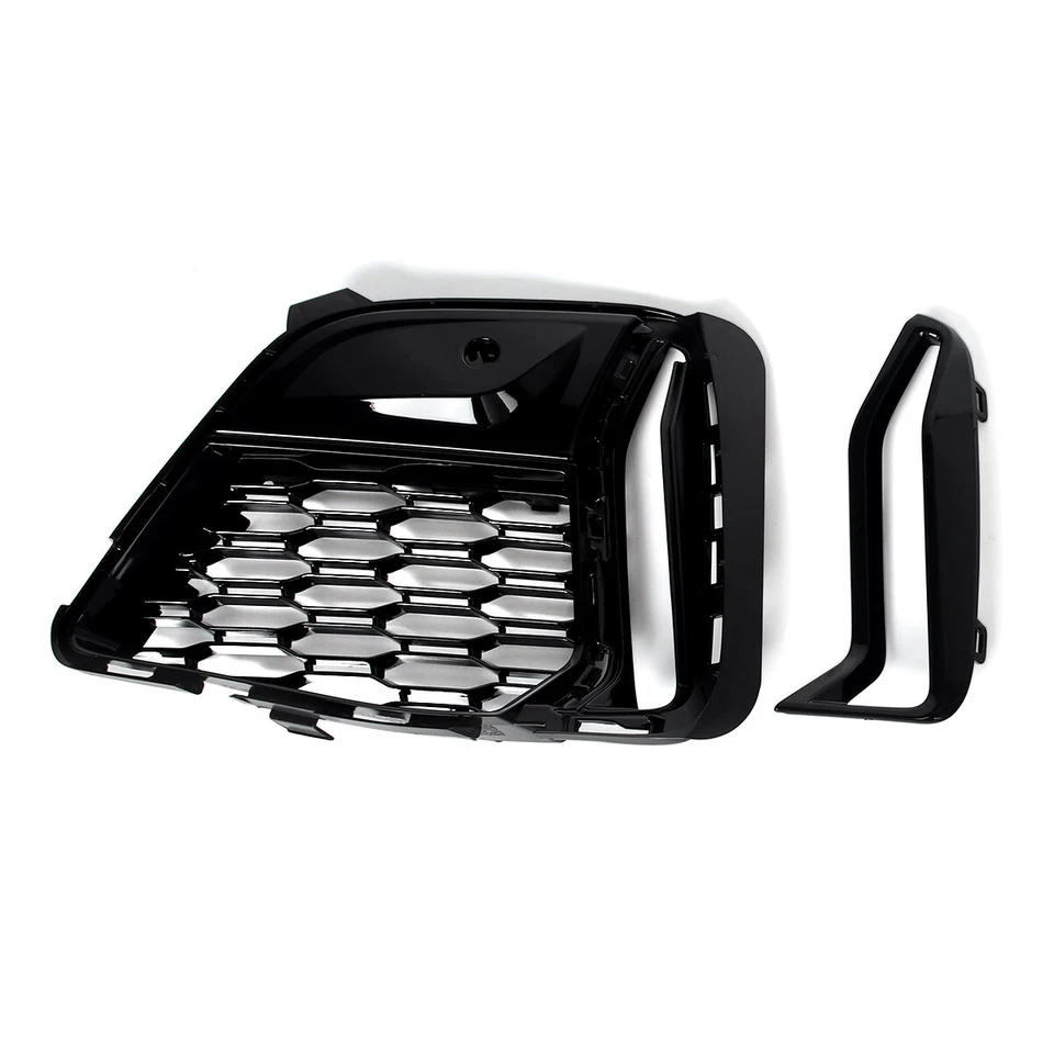 Front Fog Light Grille Grill Cover For BMW 3-Series G20 G28 M340i xDrive 2019-22 Foto 3 de 4