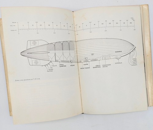 The HINDENBURG by Michael M. Mooney 1972 1st ed DJ/HC Zeppelin, Airship disaster - Picture 10 of 11