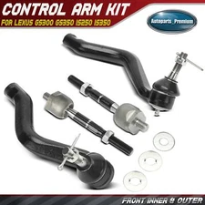 4x Front Inner & Outer Tie Rod End for Lexus GS300 2006 GS350 IS250 IS350 AWD