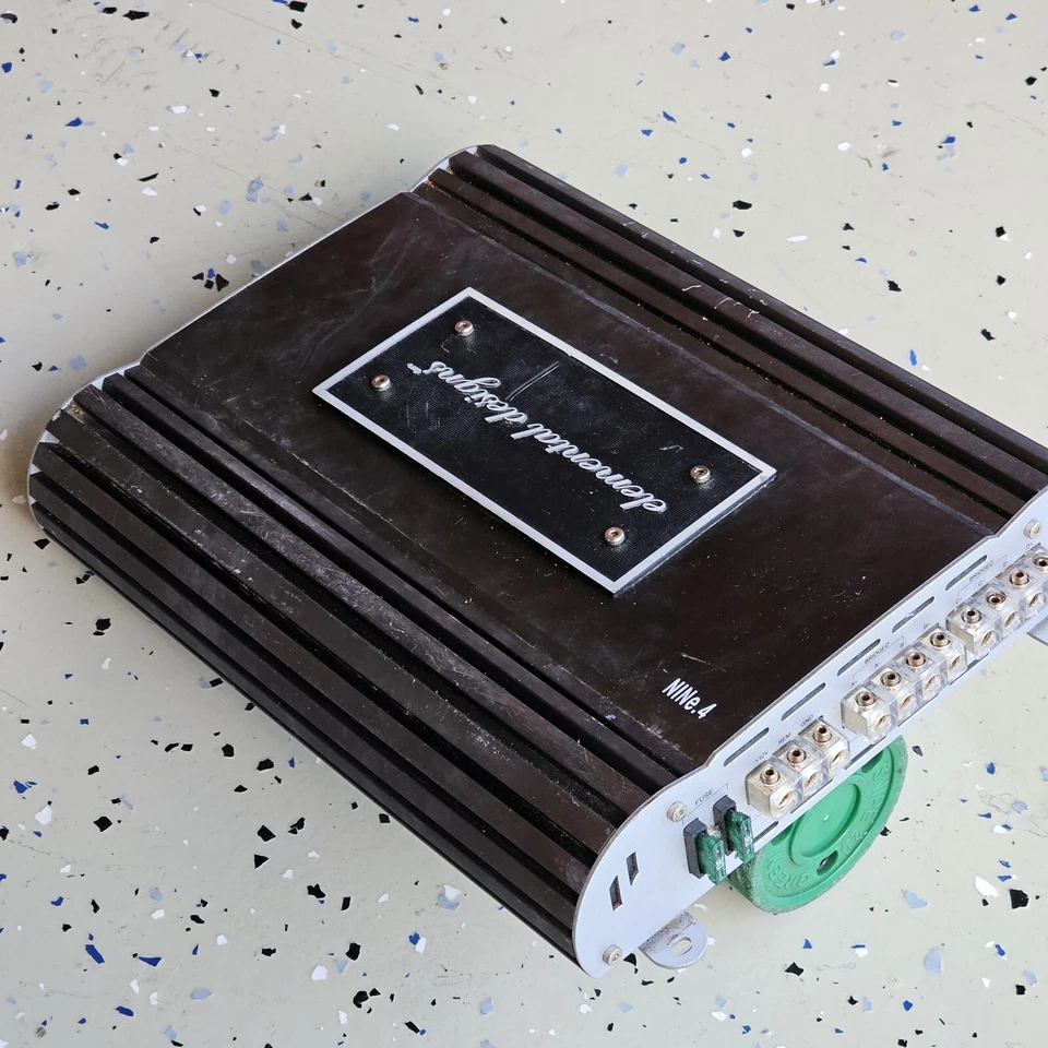 Amplificador Coche Old School Elemental Designs Nine.4 Foto 3 de 4