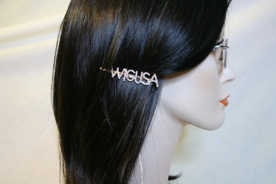 Peluca SOPHIE USA M BA526 2# Marrón Bali Peluca de Pelo Sintético Mujer Lado Barrido Bang Foto 3 de 4