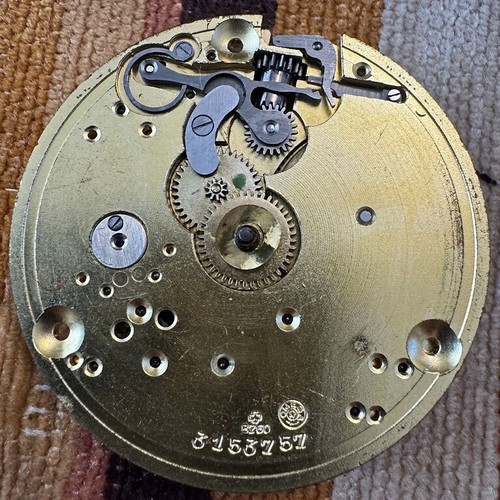 Omega Laco Aviator Kampfgeschwader 6 Luftwaffe WWII Vintage Swiss Silver Watch - Picture 16 of 17