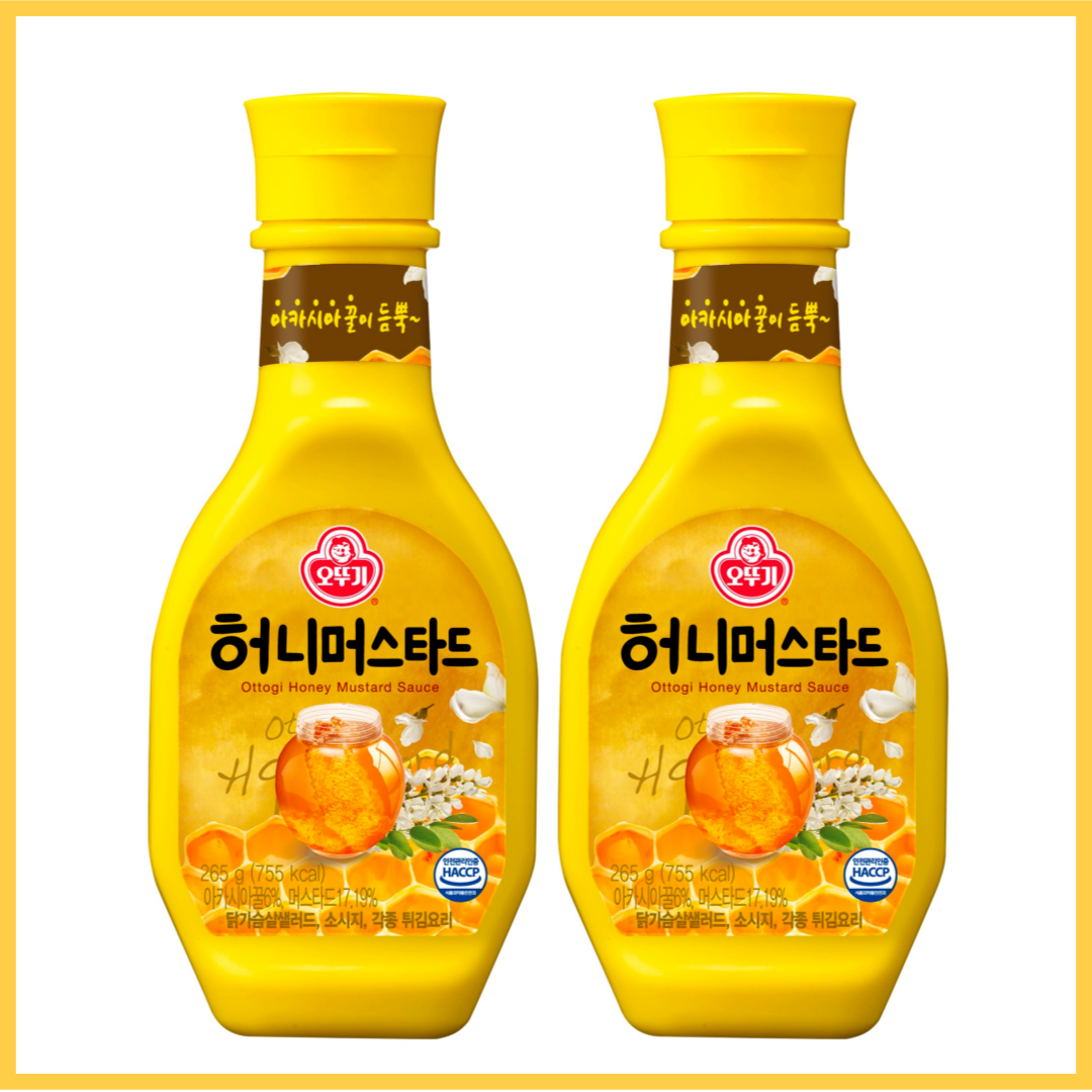 Ottogi] Honey Mustard Spicy Sweet Taste Fried Dishes Korean Food